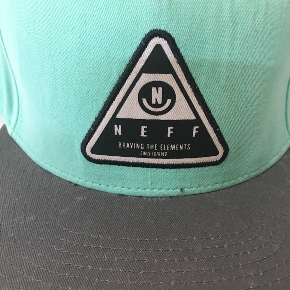 LAST ONE ❗️Neff X Wash Teal SnapBack Hat - Picture 7 of 8